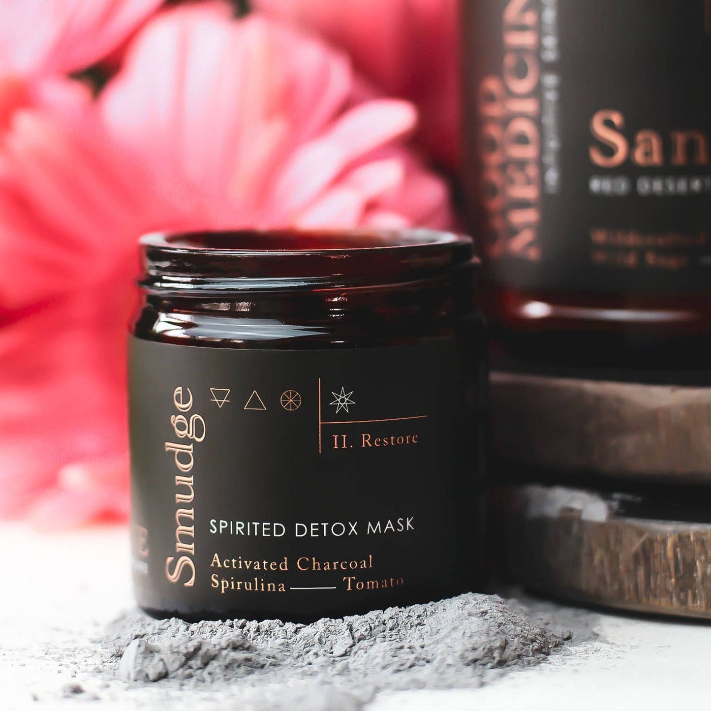 Smudge / Spirited Detox Mask: 1/2 oz Try It Size