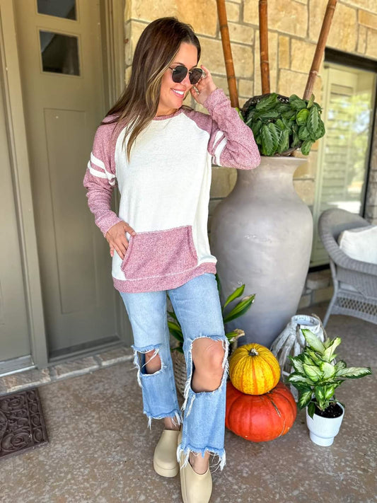 Terry Loop Pullover