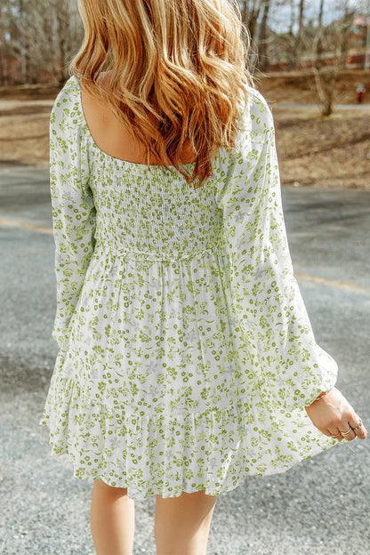 Kayleigh Smocked Floral Dress