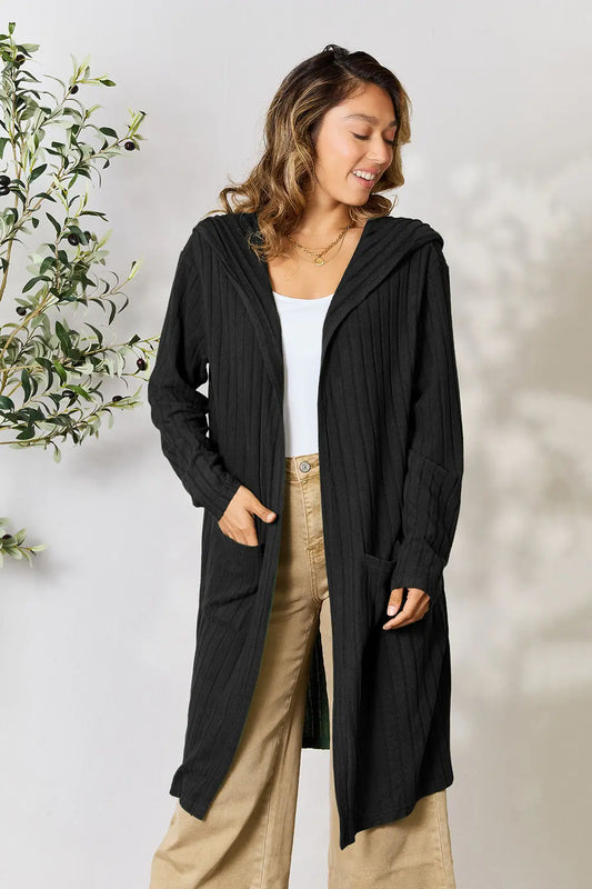 Basic Bae Cardigan Black