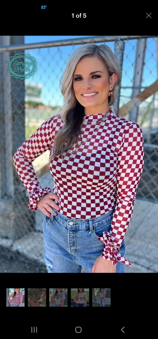 Burgundy Mesh