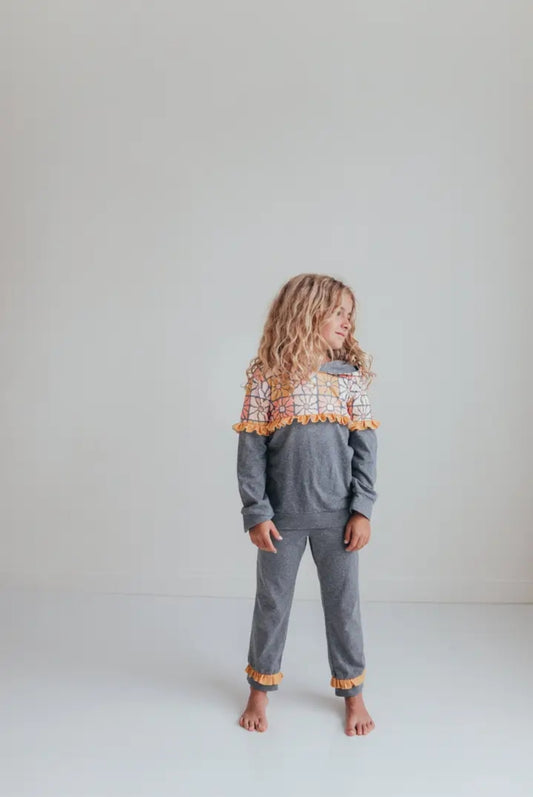 Mattie Gray Mustard 2 Piece Set