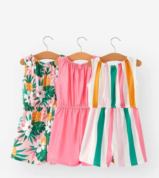 Maya Girl's Sunsuit