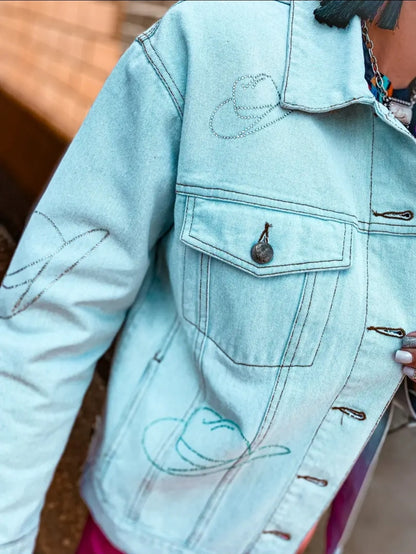 Tallahassee Crystal Embellished Jacket Plus