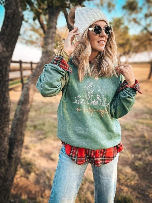 Oh Holy Night Crewneck
